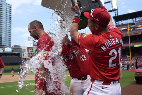 Paul Goldschmidt’s walk-off homer gives the Cardinals a 4-3 win over the Nationals