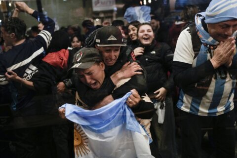 Argentina fans revel in their Copa America triumph, a brief respite from their country's crises