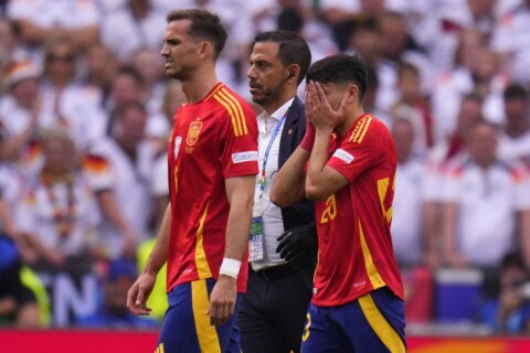 Spain’s Pedri ruled out of rest of Euros and Kroos apologises for tournament-ending tackle