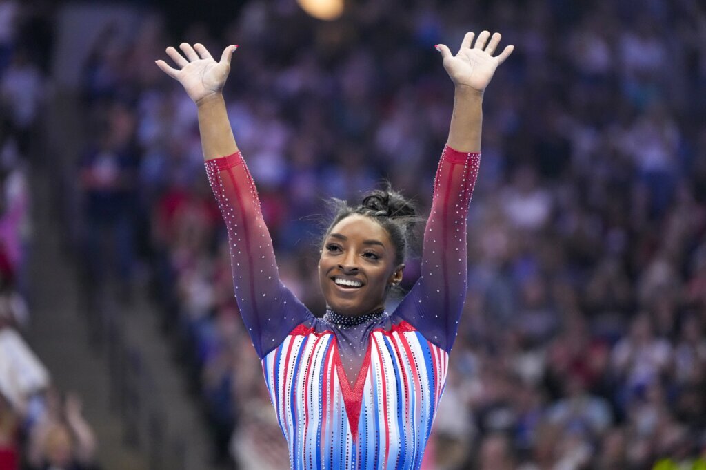 The U.S. men’s basketball team has two goals for Paris: win gold and see Simone Biles