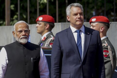India's Modi discusses the Ukraine war with Austria's leader a day after meeting Putin