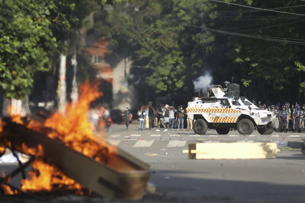 Student protesters vow ‘complete shutdown’ in Bangladesh as clashes continue