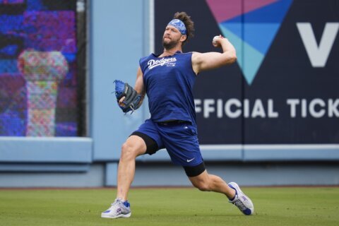 Clayton Kershaw set to make first start of the season for the Dodgers on Thursday against the Giants