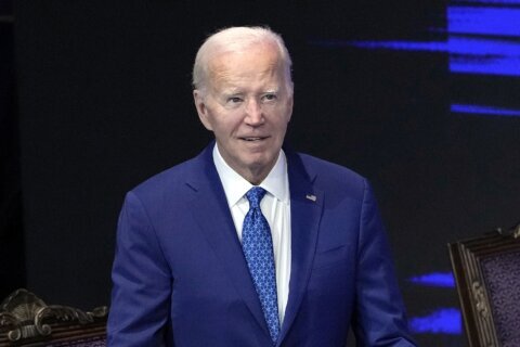 Biden is pivoting to his legacy. He speaks Monday at the LBJ Presidential Library