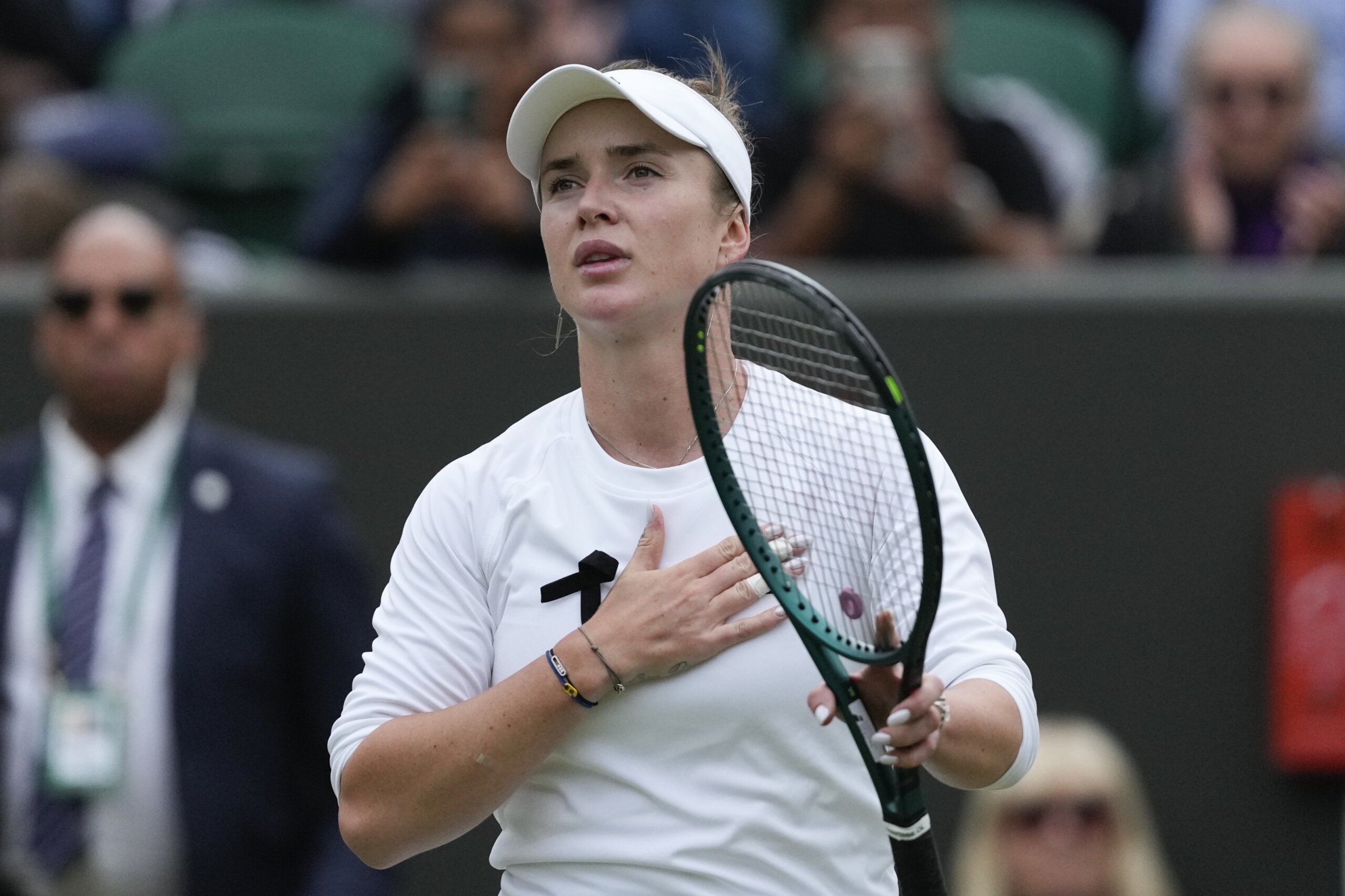 Elina Svitolina is in a fog at Wimbledon because of the missile attacks ...