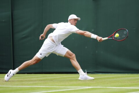 Billy Harris' tennis journey goes from Isle of Man to van life in Europe to Wimbledon