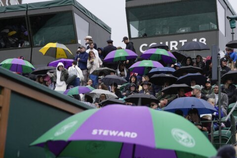 Rain delays play at Wimbledon again, De Minaur gets walkover into 4th round