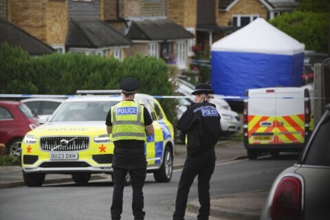 British police arrest man on suspicion of crossbow murders of 3 women near London