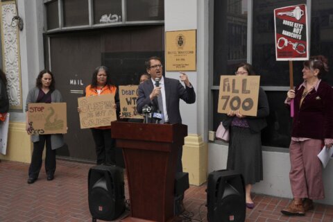 San Francisco police and street cleaners take aggressive approach to clearing homeless encampments