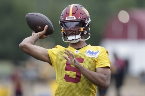 Jayden Daniels says it’s ‘not a problem’ not to be named the Commanders’ starting QB yet