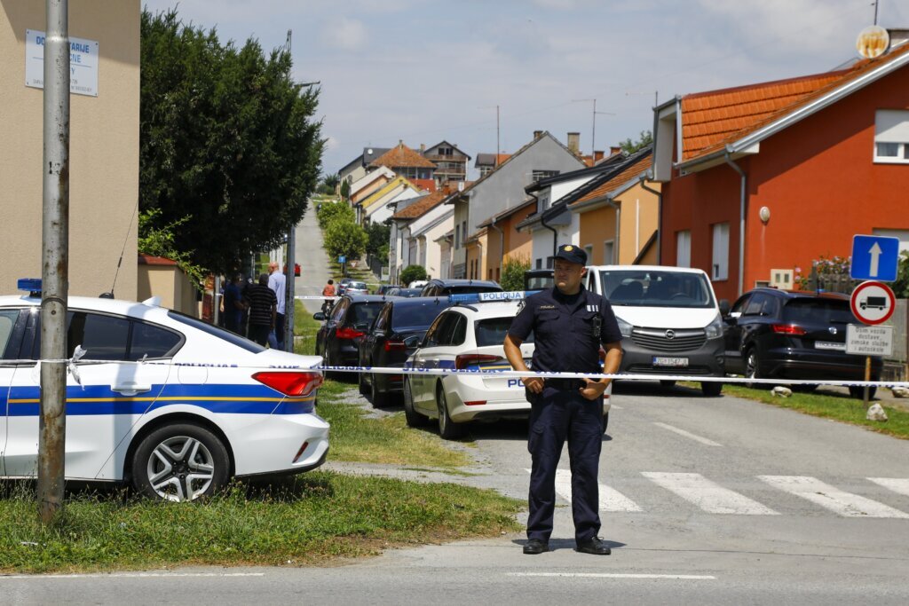 Assailant kills 6 people and wounds 6 others at a care home in central Croatia, officials say