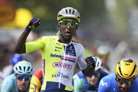 Eritrea’s Biniam Girmay becomes the first Black rider to win a Tour de France stage