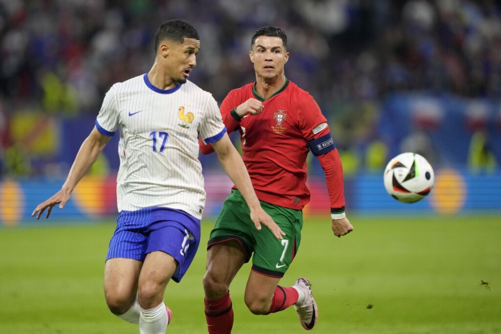Portugal and France headed to extra time at 0-0 in Euro 2024 quarterfinal