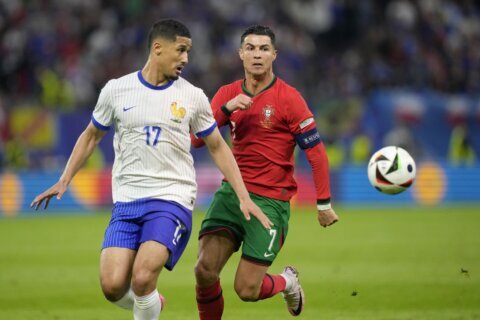 France beats Portugal 5-3 in a penalty shootout in Euro 2024 quarterfinals to knock out Ronaldo