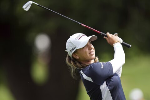Kyriacou has 1-shot lead going into final round of Evian Championship