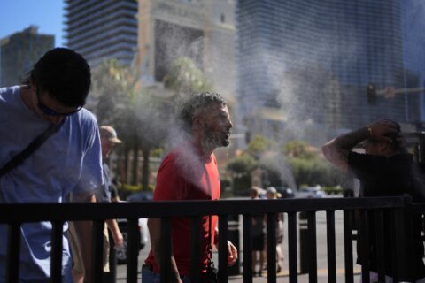 Las Vegas hits record of fifth consecutive day of 115 degrees or greater as heat wave scorches US