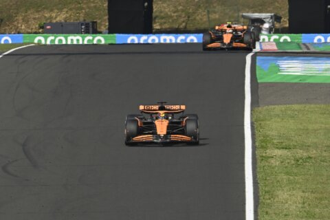 Piastri wins first F1 race after Norris obeys team orders in 1-2 for McLaren at Hungarian GP