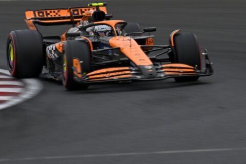 Norris takes pole ahead of McLaren teammate Piastri at Hungarian GP. Verstappen to start from 3rd