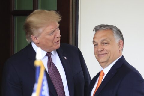 Hungary's nationalist leader visits Trump at Mar-a-Lago following NATO summit