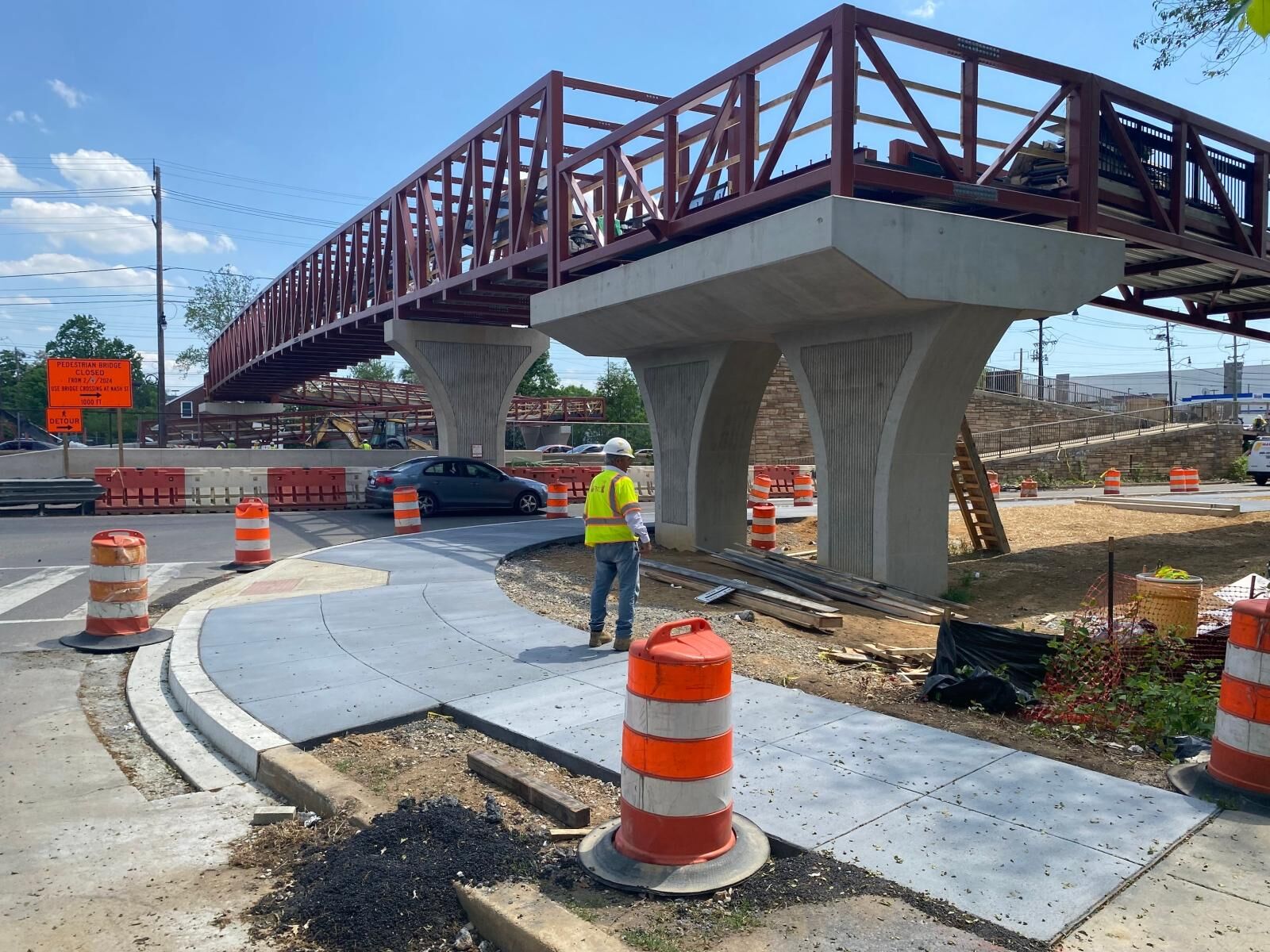 Bigger, stronger, safer: DC’s new Douglas Street pedestrian bridge reopens – WTOP News
