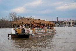 Whitlow's on Water floats along the Potomac River