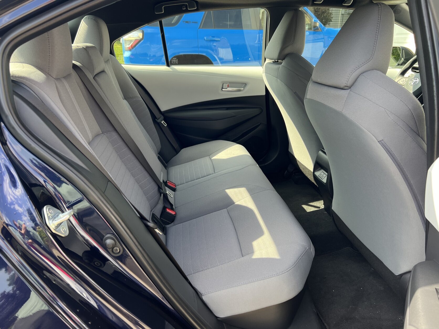 Interior of Toyota Corolla Hybrid SE