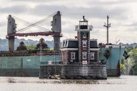 The race is on to keep a 150-year-old lighthouse from crumbling into the Hudson River