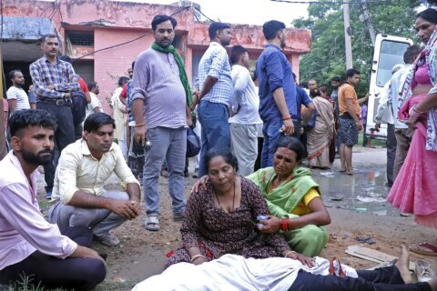 Stampede at religious event in India kills at least 116 people, mostly women and children