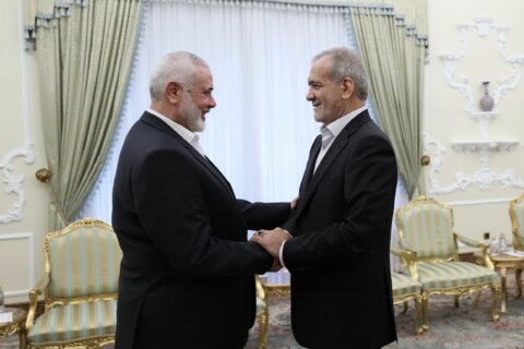 Iran’s president condemns the killing of Hamas leader Ismail Haniyeh in Tehran