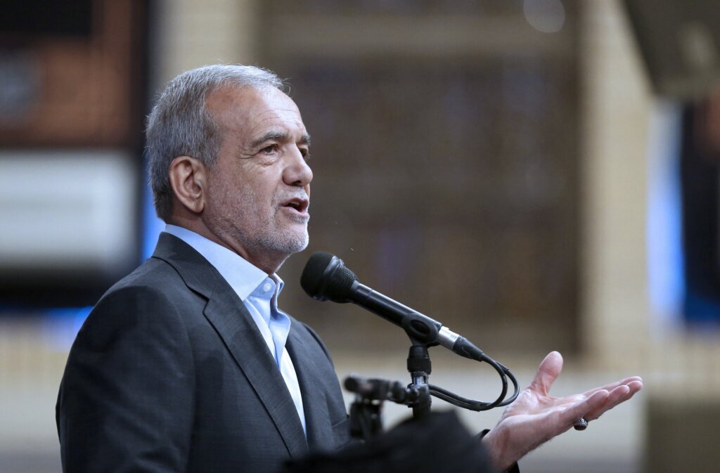 Iran’s supreme leader endorses reformist Pezeshkian as new president. He takes oath Tuesday