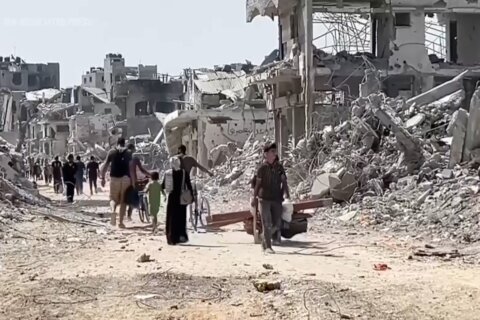 ‘We have nothing’: Palestinians return to utter destruction in Gaza City after Israeli withdrawal