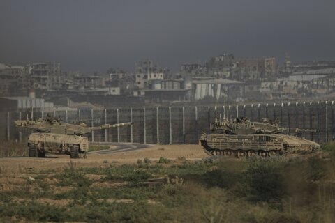 The Latest | Israeli strikes kill dozens of Palestinians in Gaza, including in ‘safe zone’