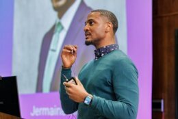 Jermaine Blakley, a third-year medical student at the Howard University College of Medicine, is part of the Abbott Scholars program.