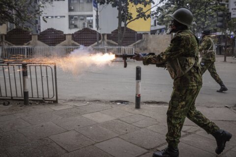 A Kenyan court suspends a police ban on protests in Nairobi