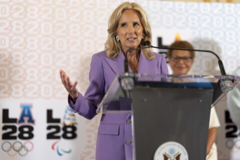 Here’s how Jill Biden thinks the US can match the French pizzazz at the LA Olympics