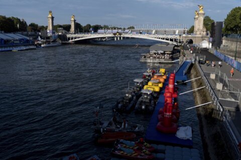 Men’s Olympic triathlon postponed in Paris over Seine water quality concerns