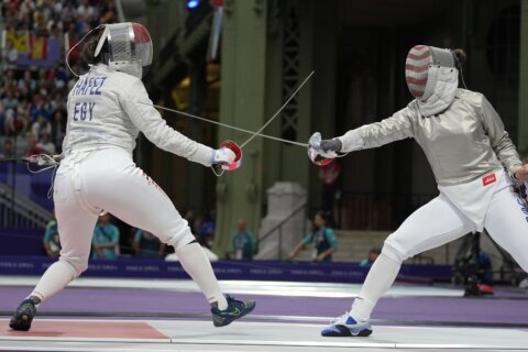 Egyptian fencer Nada Hafez reveals she competed at the Paris Olympics while 7 months pregnant