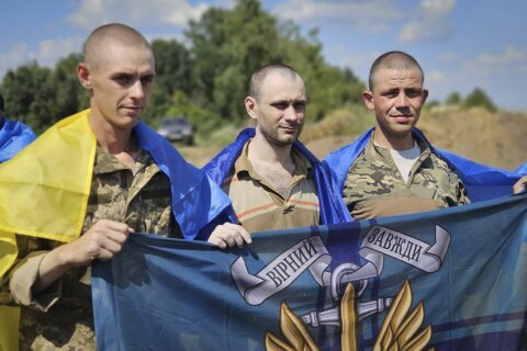 Russia and Ukraine swap 95 prisoners of war each in their latest exchange
