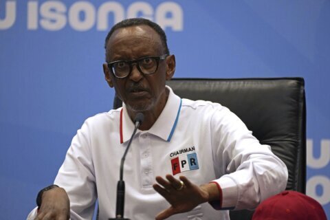 Provisional election results show Rwanda’s Kagame cruising to victory, an outcome that was expected