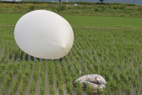 South Korea boosts border propaganda broadcasts after North Korea flies more trash balloons