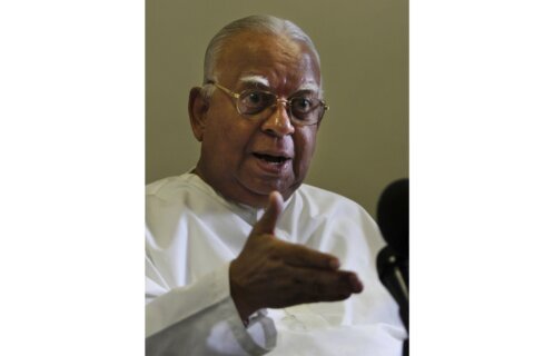 R. Sampanthan, the face of Sri Lanka’s Tamil minority and its struggle post-civil war, dies at 91