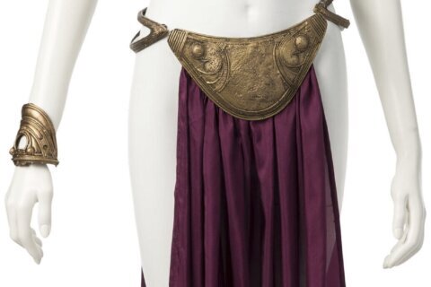 Princess Leia bikini costume from set of ‘Star Wars’ movie sells at auction for $175K
