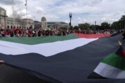 Thousands fill Washington's streets to protest Israel's war in Gaza during Netanyahu visit