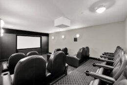 The home also has a movie theater. (Courtesy TTR Sothebys International/Derek &amp; Vee Photography)