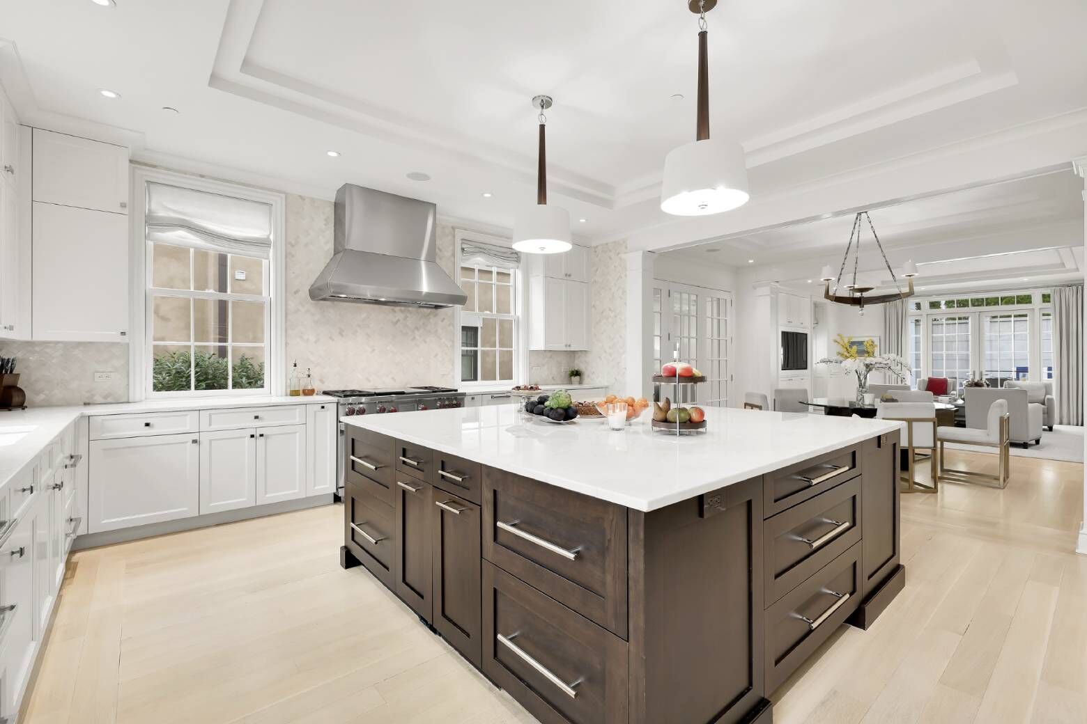 The 11,000-square-foot, five-bedroom home originally custom-built for Fox News host Brett Baier and his wife Amy in Northwest D.C.s exclusive Phillips Park neighborhood 14 years ago, has sold for $7.1 million. (TTR Sothebys International/Derek &amp; Vee Photography)