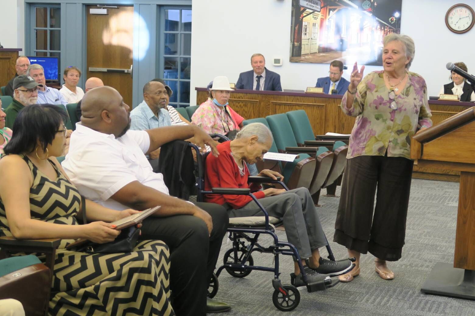 Culpeper County, Virginia, celebrated supercentenarian Dollie Booten Berry as she marked her 110th birthday. (Courtesy Allison Brophy Champion/Culpeper Star-Exponent)