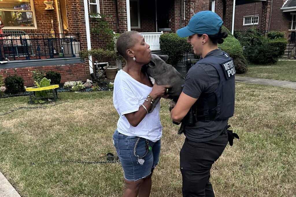 A DC woman had her dog stolen at gunpoint. A week later, he’s back at home