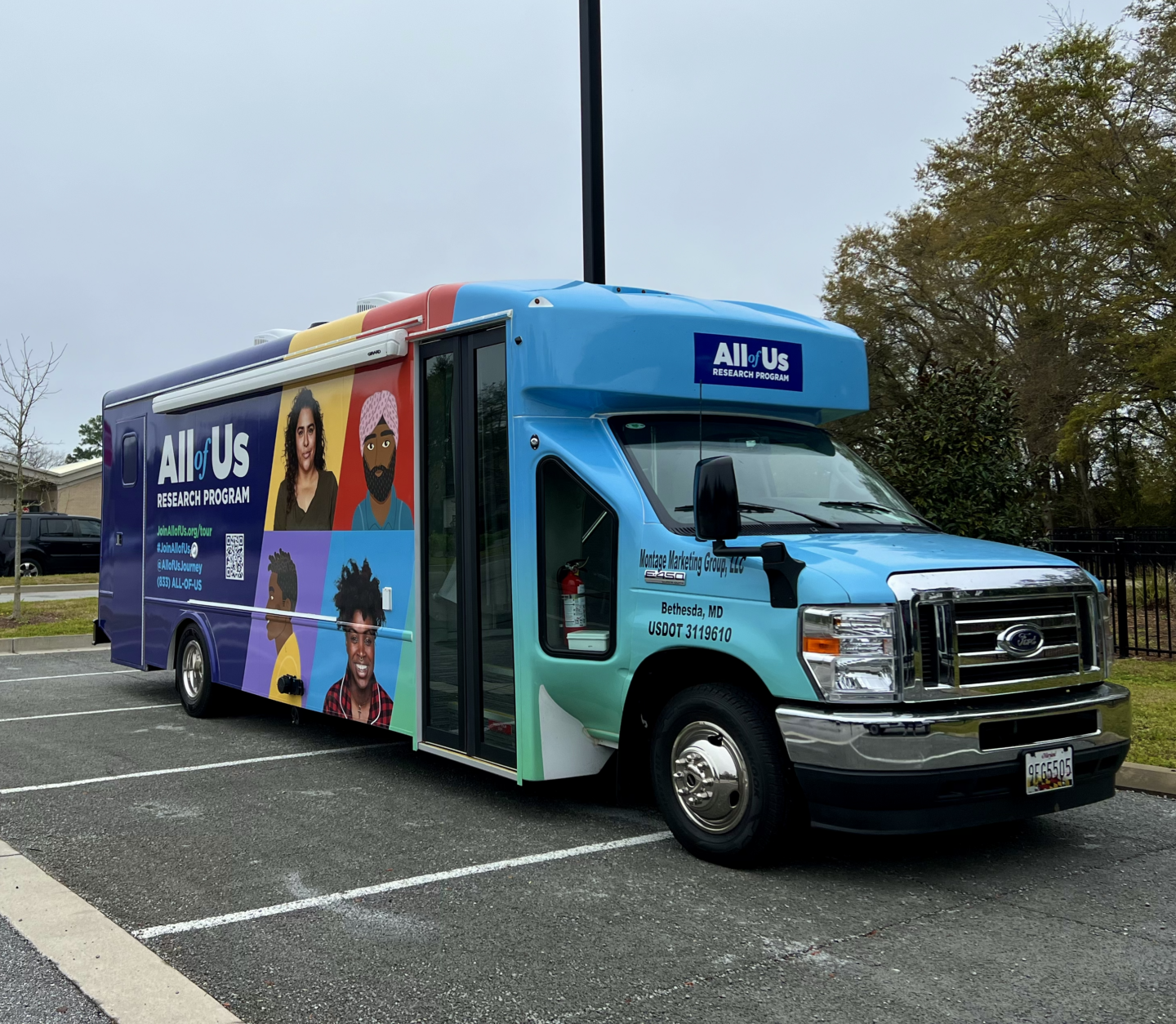 All of Us research program truck