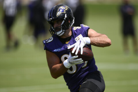 Ravens TE Mark Andrews with no apparent injuries after car accident en route to the team’s facility