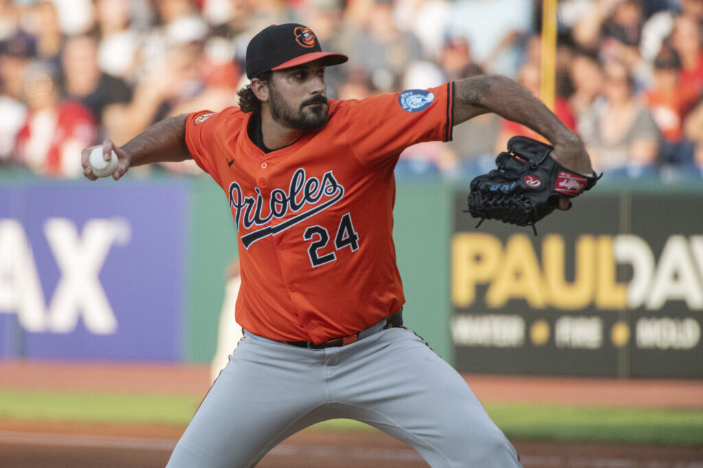 Zach Eflin gives Baltimore strong start, Gunnar Henderson gets 3 hits, RBI as O’s stop Guards 7-4